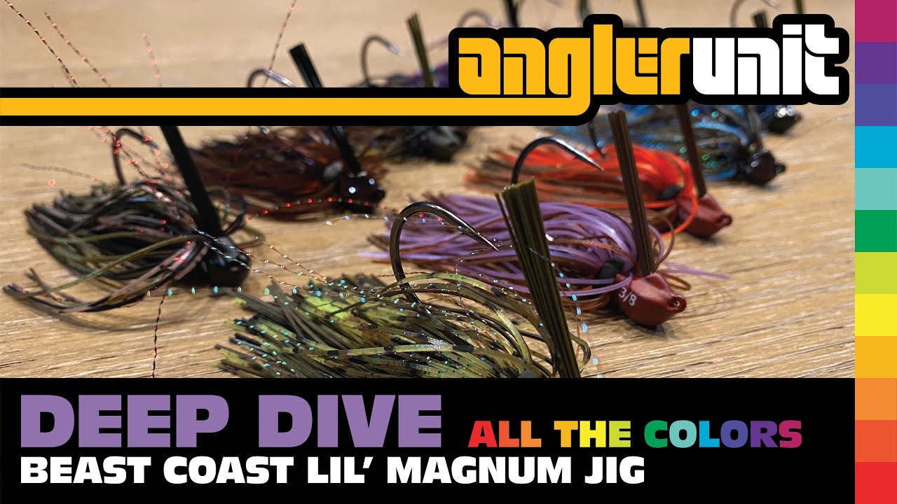 DEEP DIVE - Beast Coast Lil' Magnum Compact Jig - ALL THE COLORS