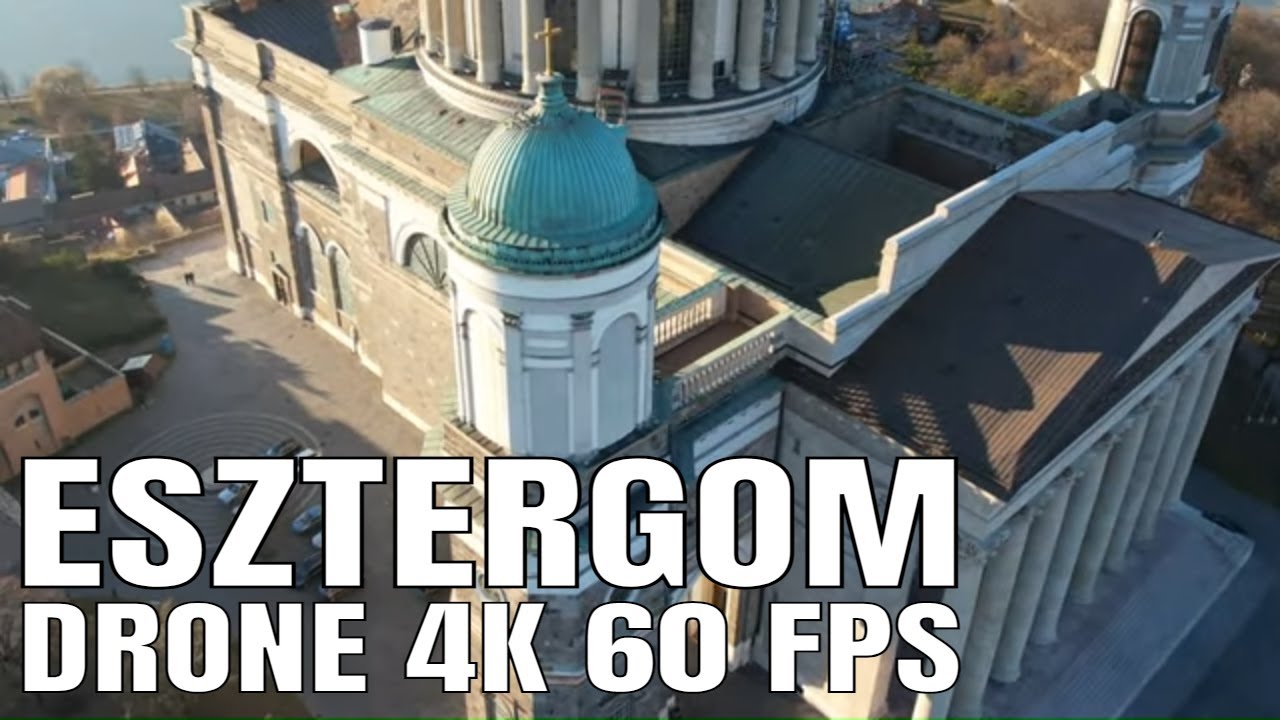 Esztergom 🇭🇺 Hungary's Old Capital. Drone. 4K 60 fps