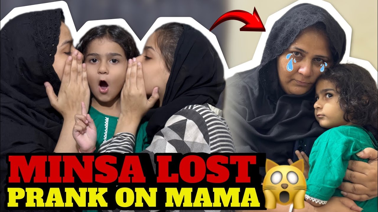 Minsa gum gai Mama k sath Prank kr diya🤣|| Mama rony lag gai🥺🫢