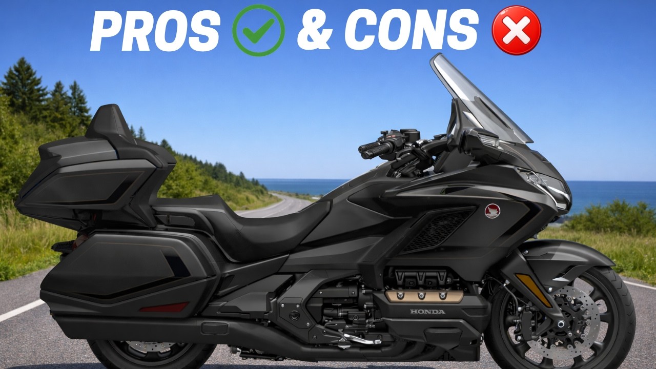 Honda Gold Wing Tour 2026: 5 плюсов и минусов