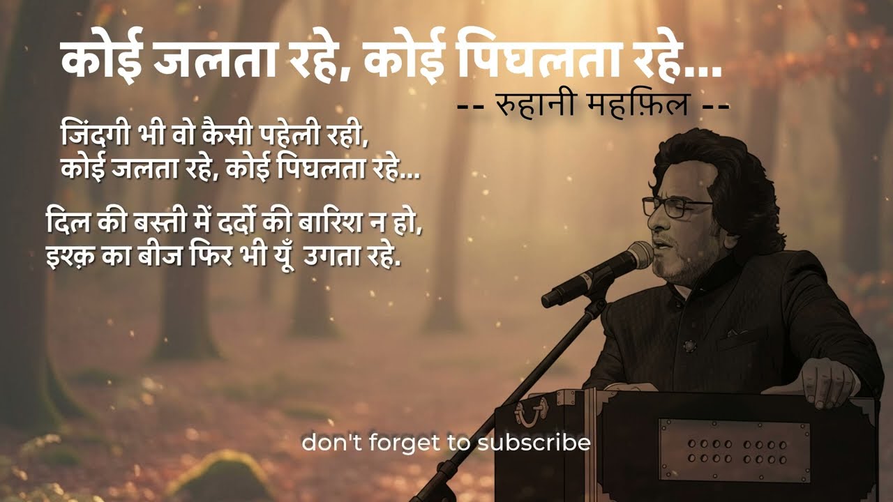 ज़िंदगी की पहेली | दिल छू लेने वाली ग़ज़ल | Philosophy of Life & Love #love #gazal #jagjitsingh #sad