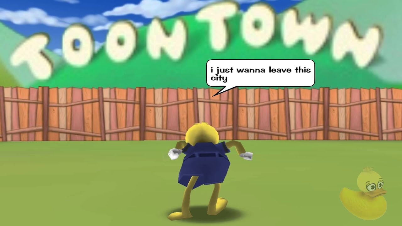 Toontown- The quitting song