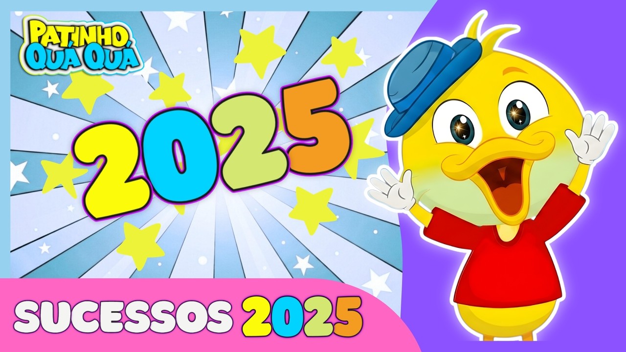 Coletânea Sucessos 2025 - Patinho Quá Quá OFICIAL - Música Infantil