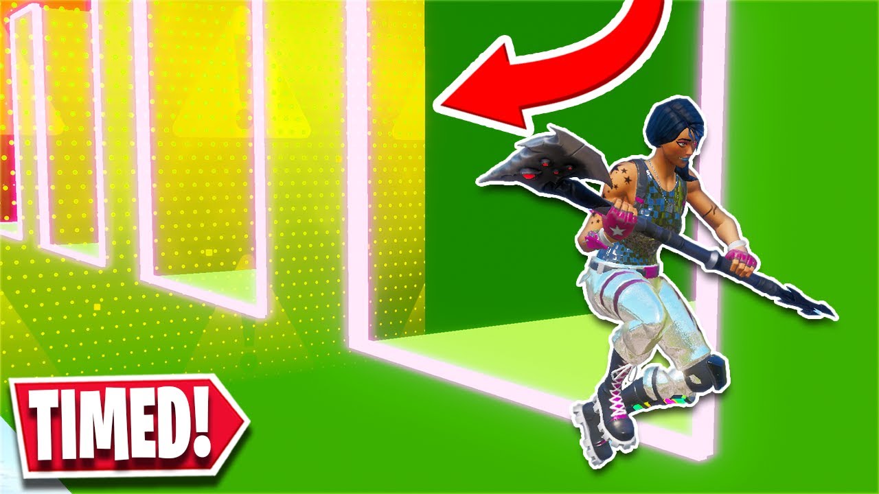 This Deathrun has TIMED thick Neo Jumps... + Intense BR 1v1 (Fortnite Creative)