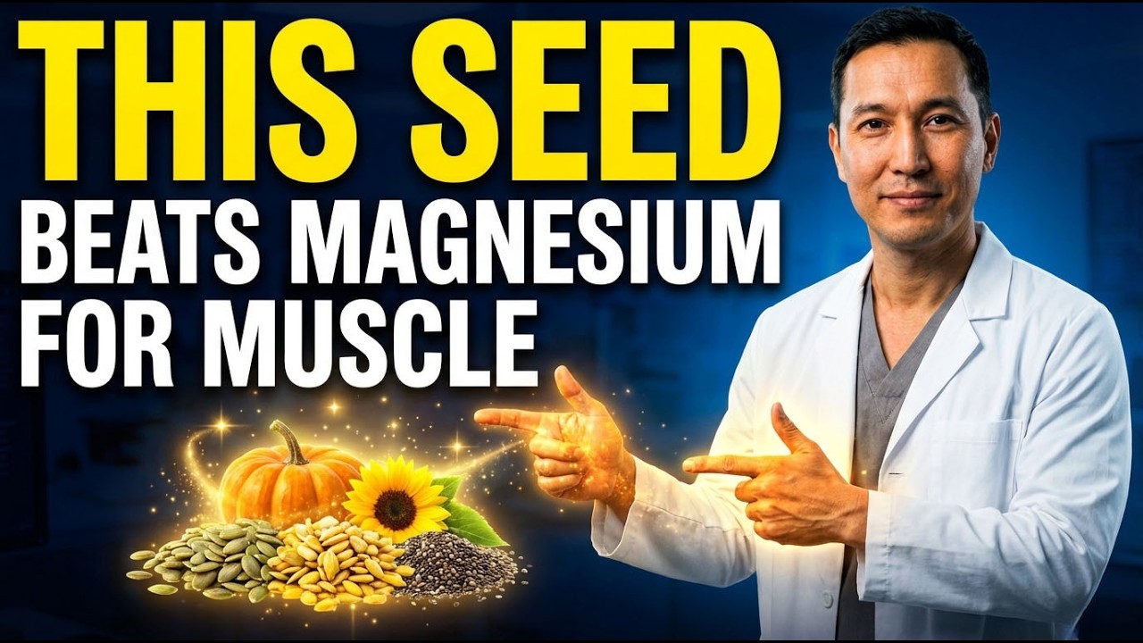 Over 70? This Seed Protein Builds Muscle Better Than Magnesium Supplements | Dr. Ryan Mitchell