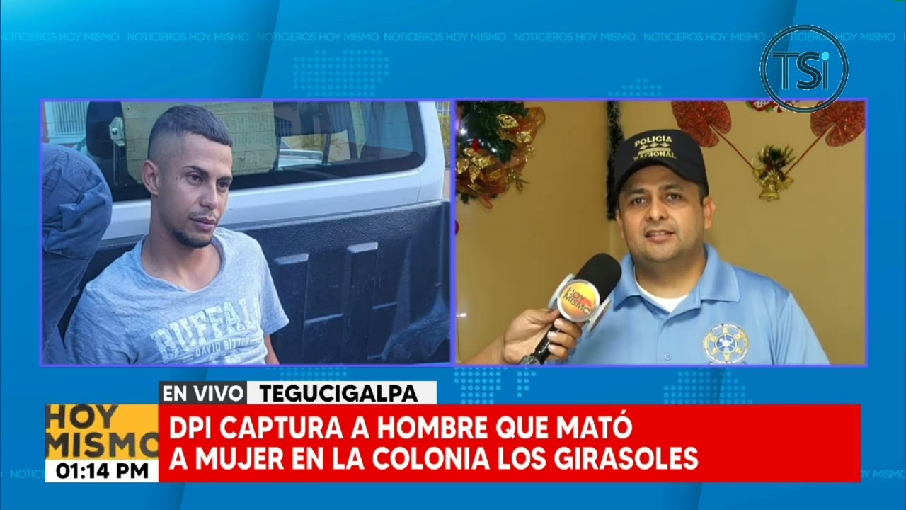 DPI Captura a hombre que le quitó la vida a mujer en la colonia Girasoles