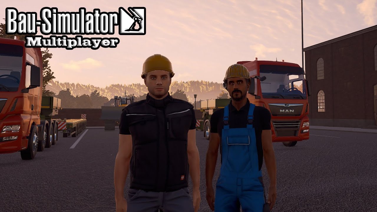 BAU SIMULATOR MULTIPLAYER : #15 Baubeginn Rathausvorplatz  | CONSTRUCTION SIMULATOR