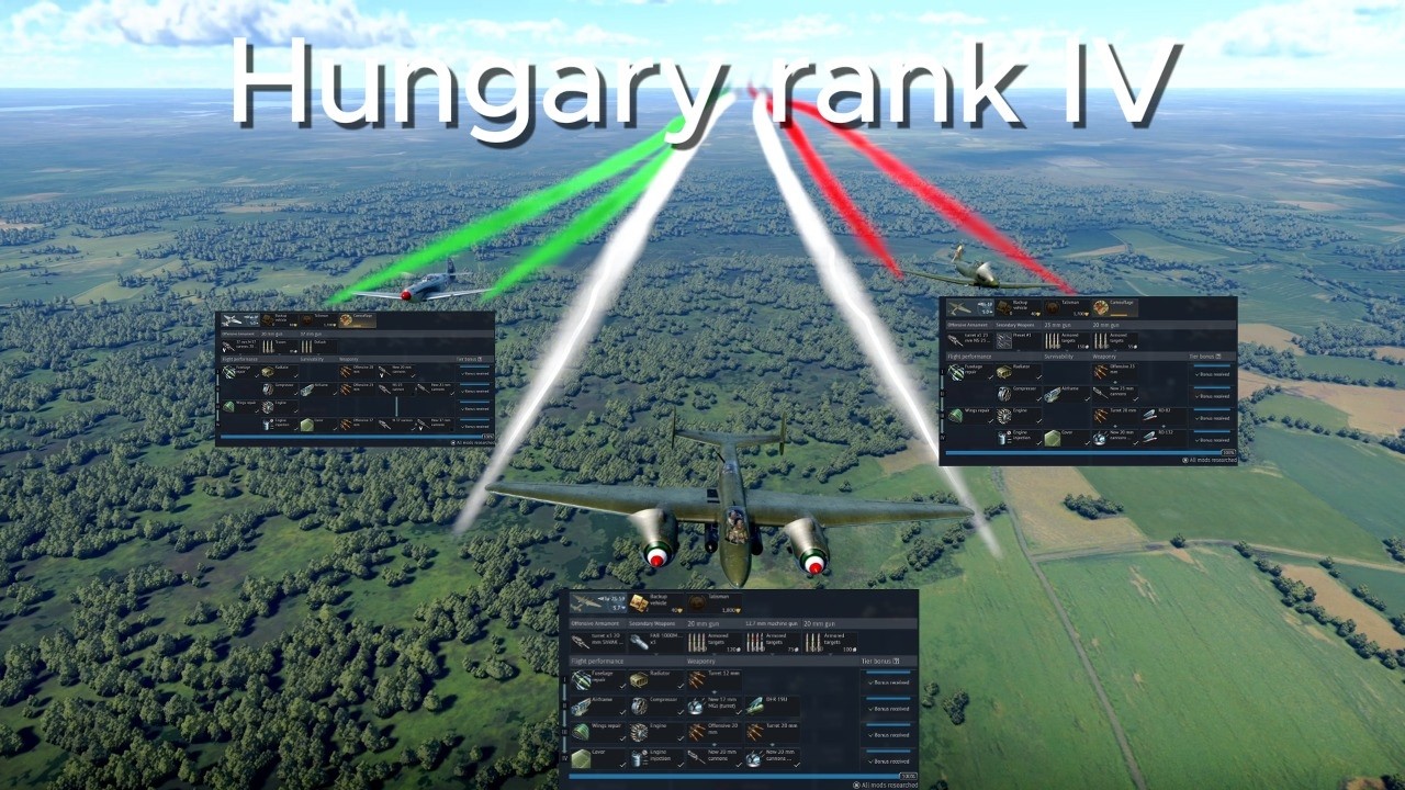I spaded all rank IV hungarian planes here's what happened...