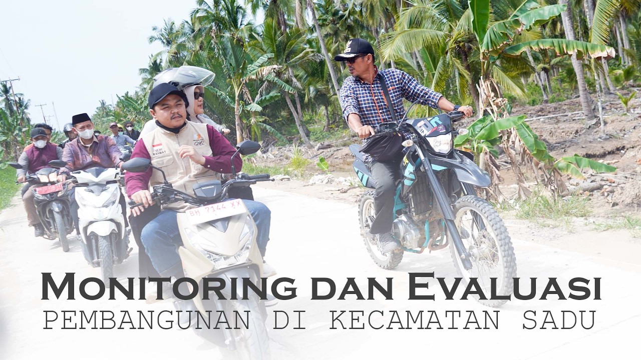 Bupati dan Wakil Bupati Tanjab Timur Pastikan Pembangunan di Kecamatan Sadu Berjalan Optimal