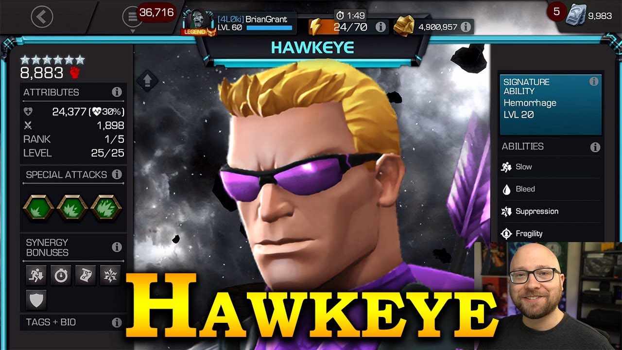 Hawkeye Buff - New Mechanic is Super Cool | Marvel Contest of Champions