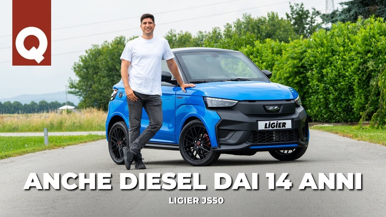 PREGI e DIFETTI della microcar DIESEL (da 30 al litro) che sembra un'auto VERA | Ligier JS50