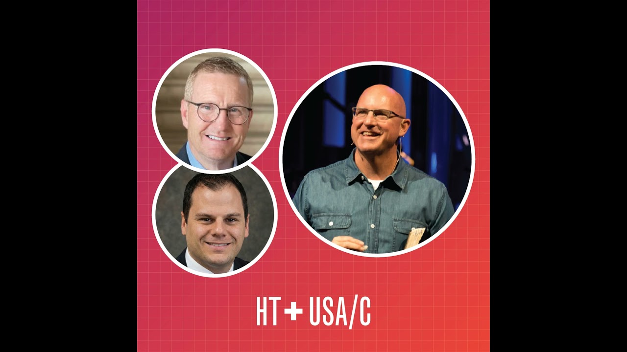 Stan Reeder and Nate Gilmore connect with Dave Anderson, Lead Pastor at Kankakee First Church of ...