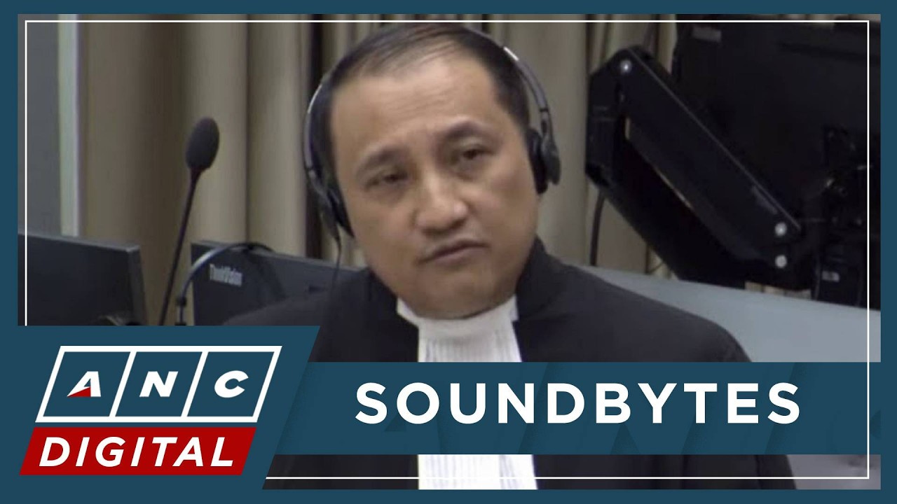 'Like parable of the elephant': Atty. Andres on presentation of Duterte's defense team | ANC