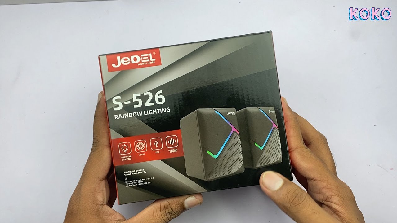 Jedel S526 Mini USB Speaker Set