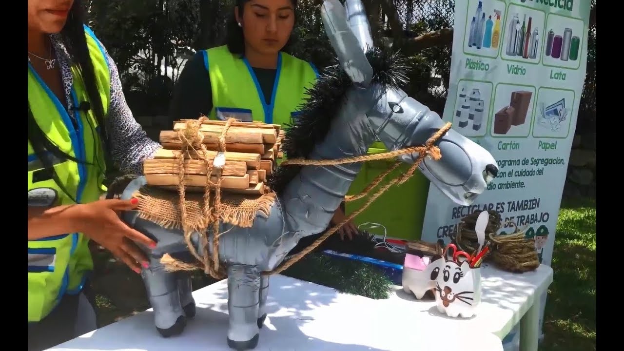 Cómo hacer un burrito ecológico - Municipalidad de San Borja