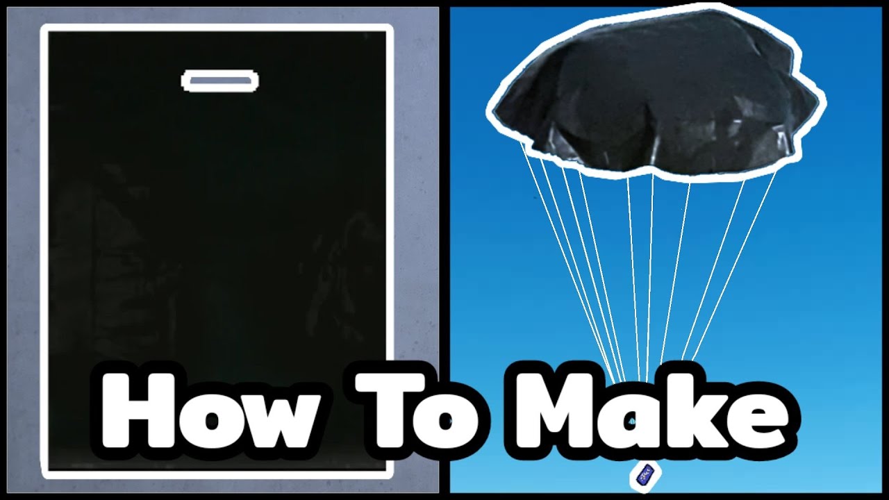 Как сделать из мешка для мусора летающий парашют │DIY Parachute│