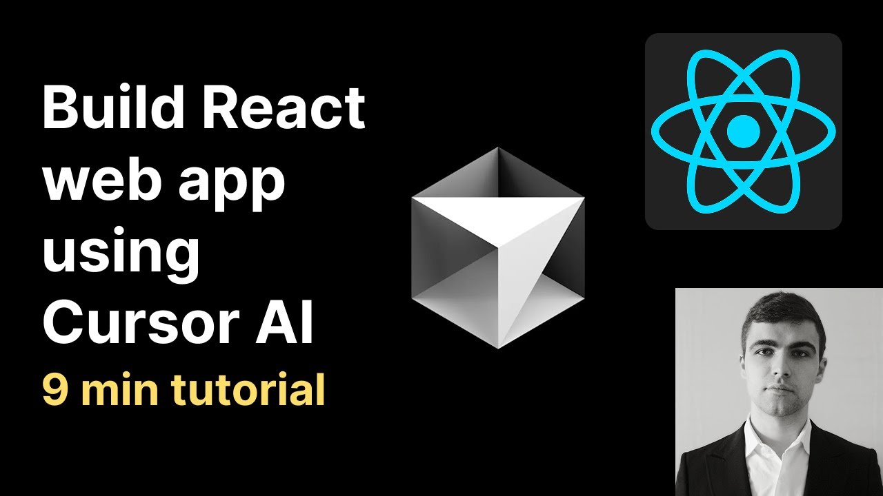 Build React web app in minutes using Cursor AI