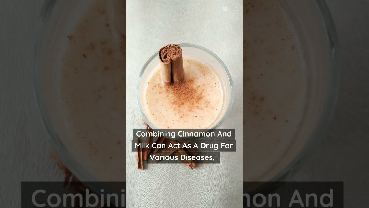 Shocking Benefits of Cinnamon Milk You NEED to Know Now #shorts