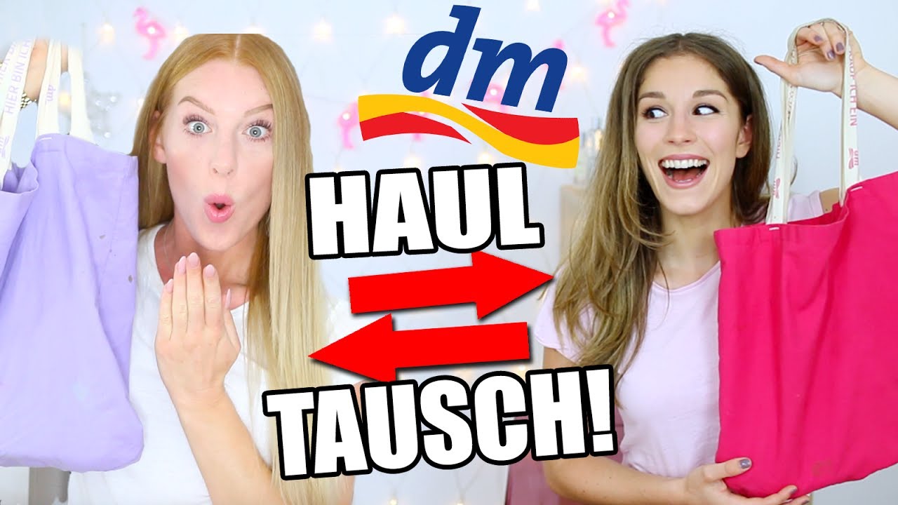 LAURA & ICH kaufen uns GEGENSEITIG DINGE BEI DM, die ihr bestimmt! ♡ BarbaraSofie