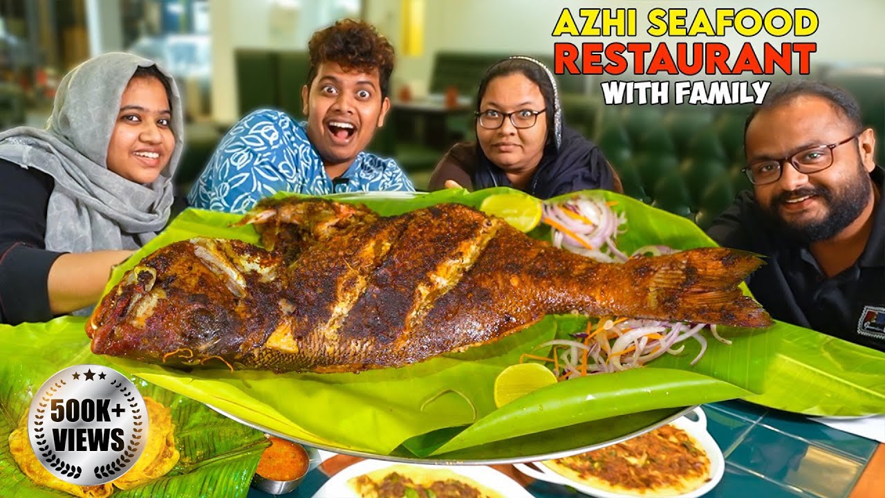 கருவாட்டு தோசை & அயிரை மீன் குழம்பு - Aazhi Kadal Virunthu - Irfan's View