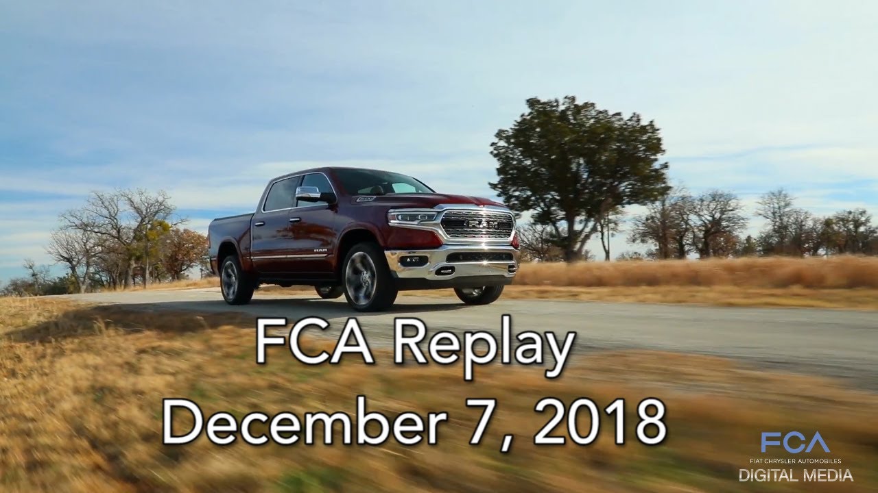 Повтор FCA: 7 декабря 2018 г.