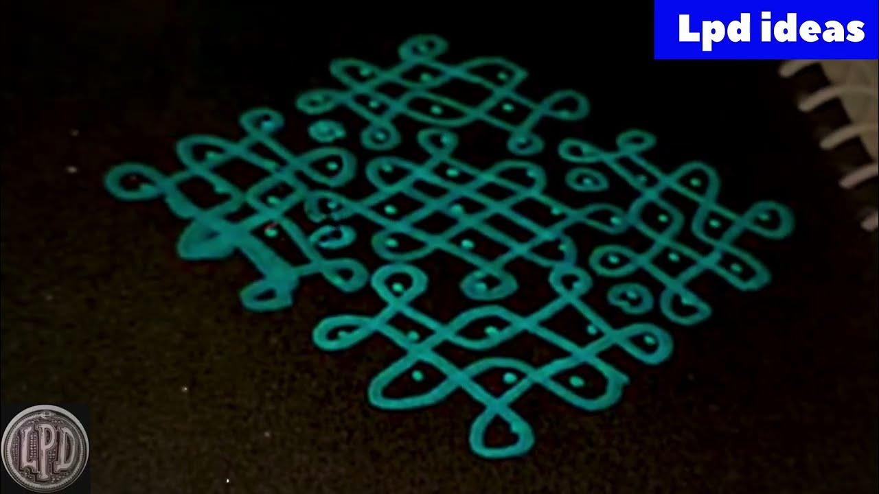 SIMPLE KOLAM LPD IDEAS 2026 nelivu kolam sikku Kolam mugglu kolam daily easy for beginners 