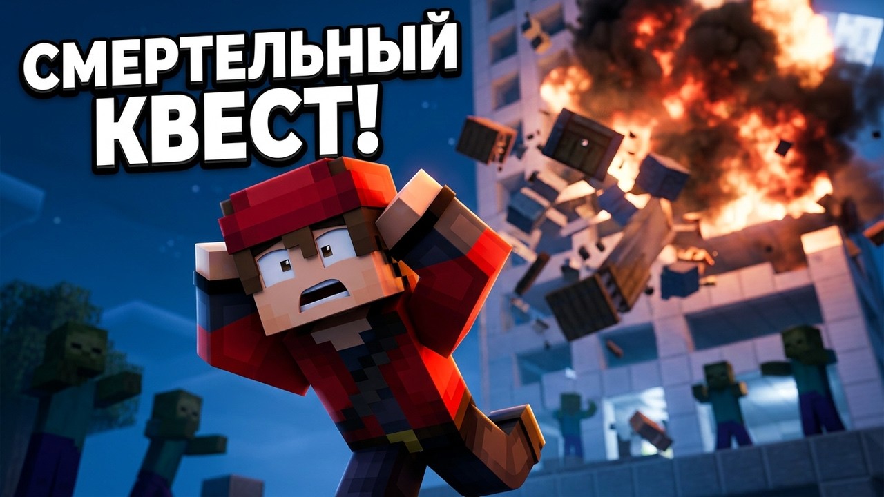 🧟‍♂️ Deceased Craft #4 | ЕГО ЗАДАНИЯ МЕНЯ ЧУТЬ НЕ ПОГУБИЛИ! Зомби-апокалипсис в Minecraft! ⚔️