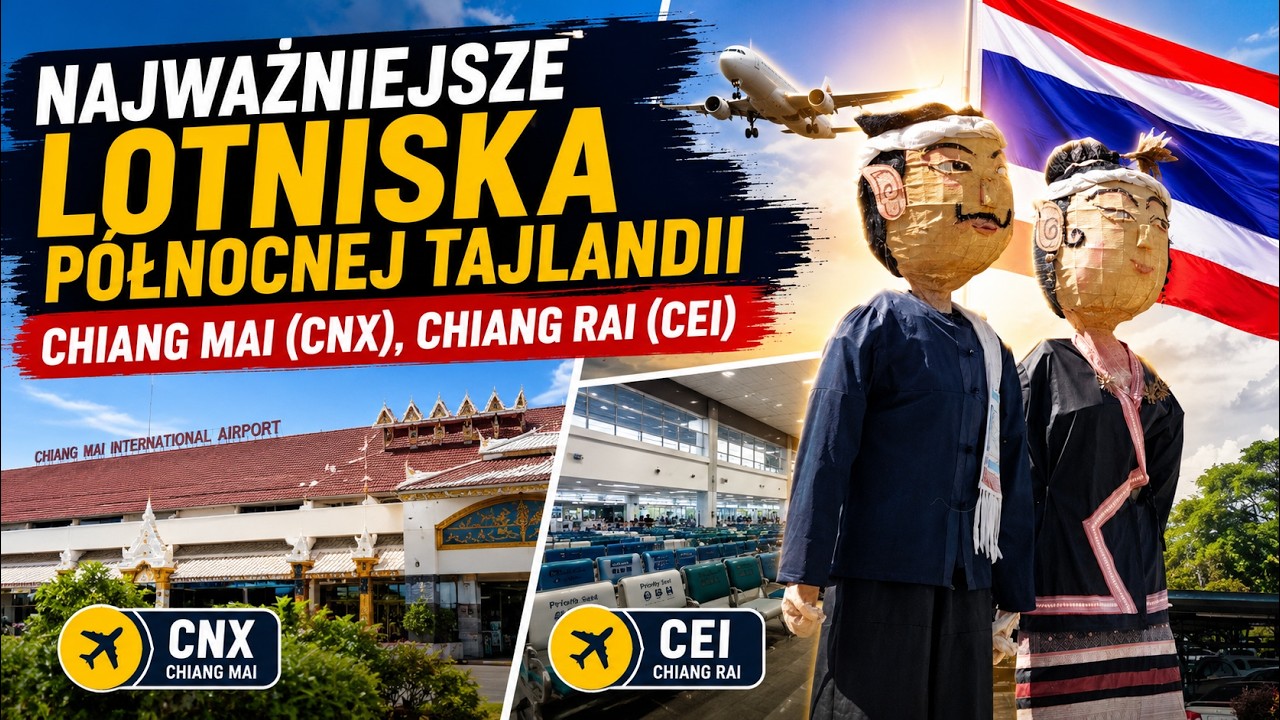 Lotniska CNX i CEI od A do Z – Praktyczne wskazówki dla podróżnych w 4K