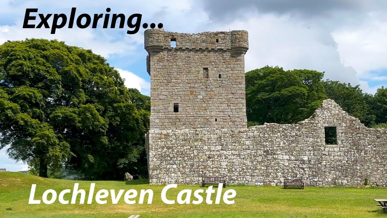 Lochleven Castle, Loch Leven, Kinross, Scotland.