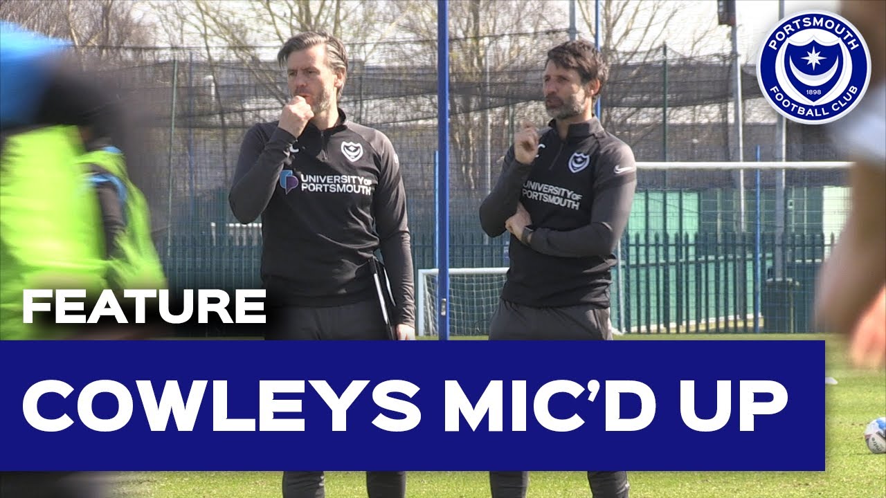 MIC'D UP | Inside a Pompey training session with the Cowleys
