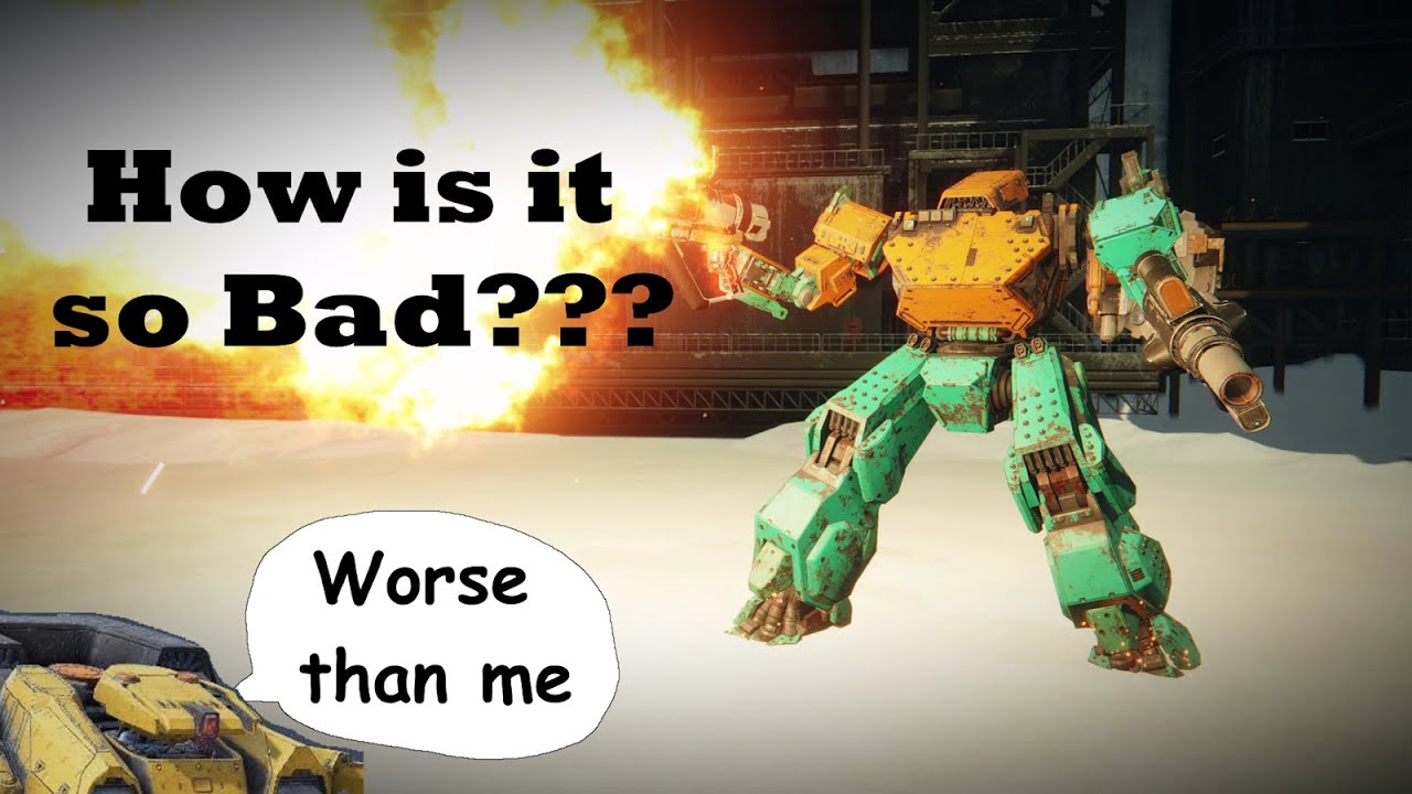 Can you beat Armored Core 6 using YUE YU, the Worst Preset?