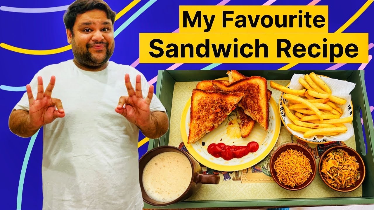 Sandwich Kaise Banate Hai, Aayo Dosto Khilata hu mere style mein! | Breakfast Sandwich Recipe Indian