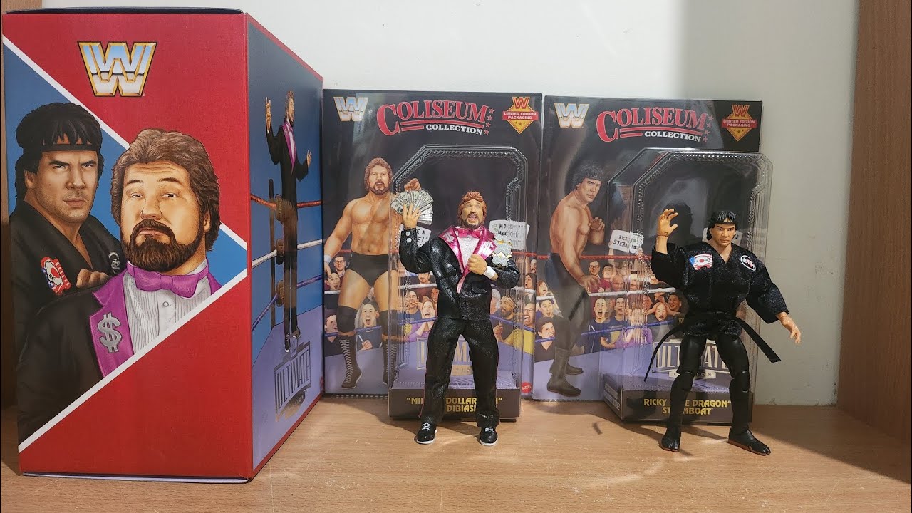 Коллекция WWE ULTIMATE EDITION COLOSSEUM COLLECTION: Тед Дибиасе и Рики Стимбоут | Распаковка
