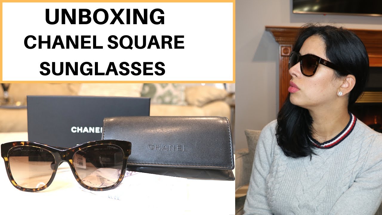 CHANEL SQUARE SUNGLASSES UNBOXING.PERFECT ACCESSORIES INCLUDE AND WHERE TO FIND IT! | Cari Salgado