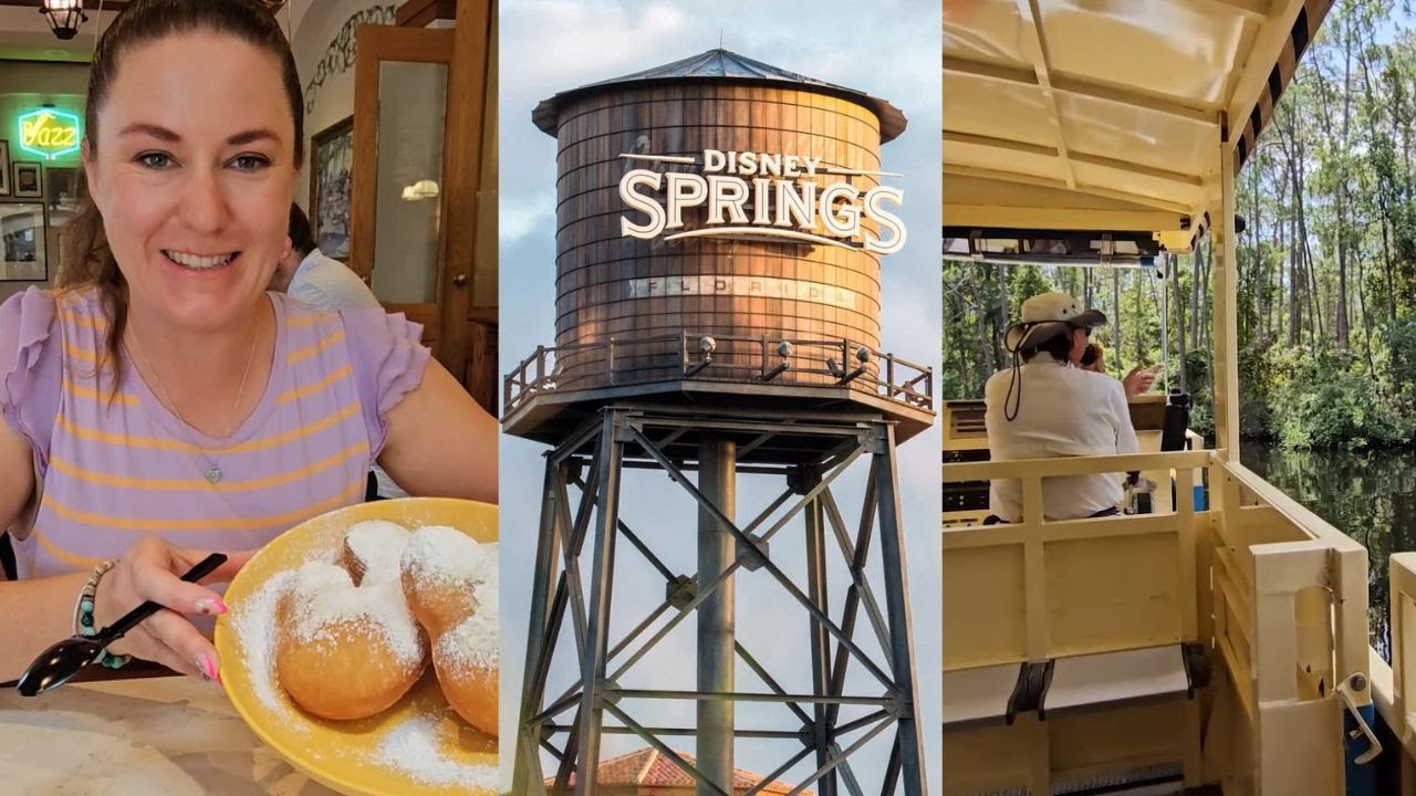 Disney's Port Orleans Riverside Resort | River Cruise to Disney Springs | Beignets at French Quarter