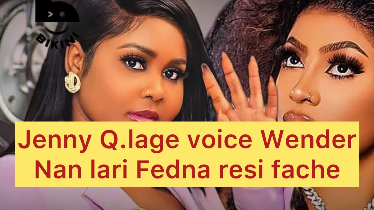 Zen Pete Jenny lage voice Wender yo nan lari😳Fedna resi fache😳😳😳