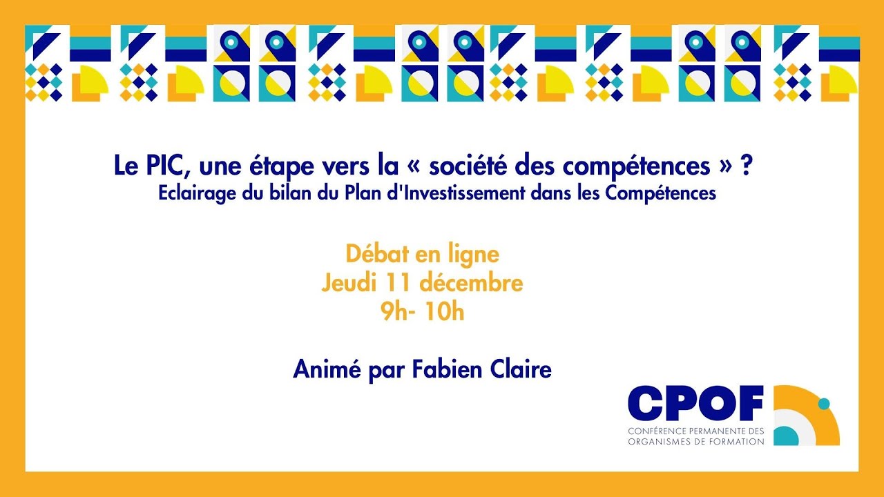 Premier débat en ligne de la CPOF
