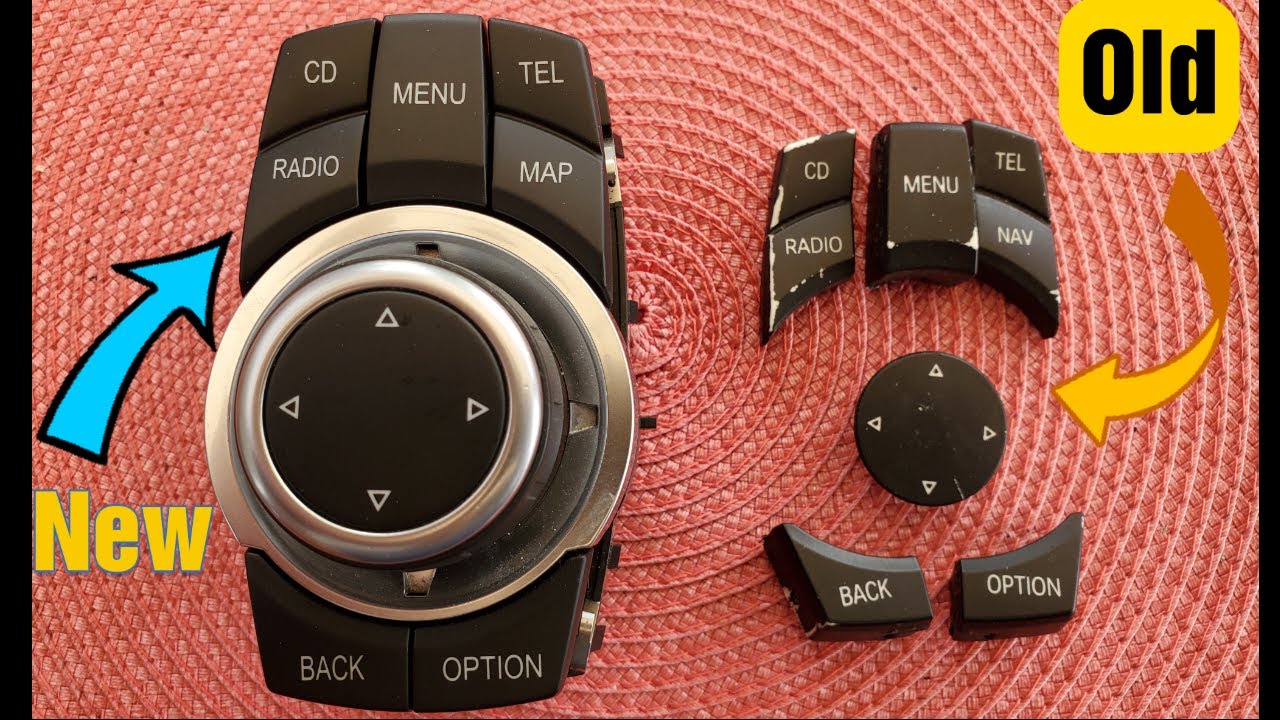 BMW CIC multimedia buttons replacement