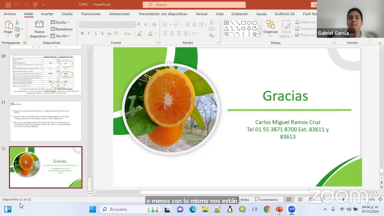 Webinar I Sistemas de riego en cítricos: Estrategias para maximizar el uso de agua