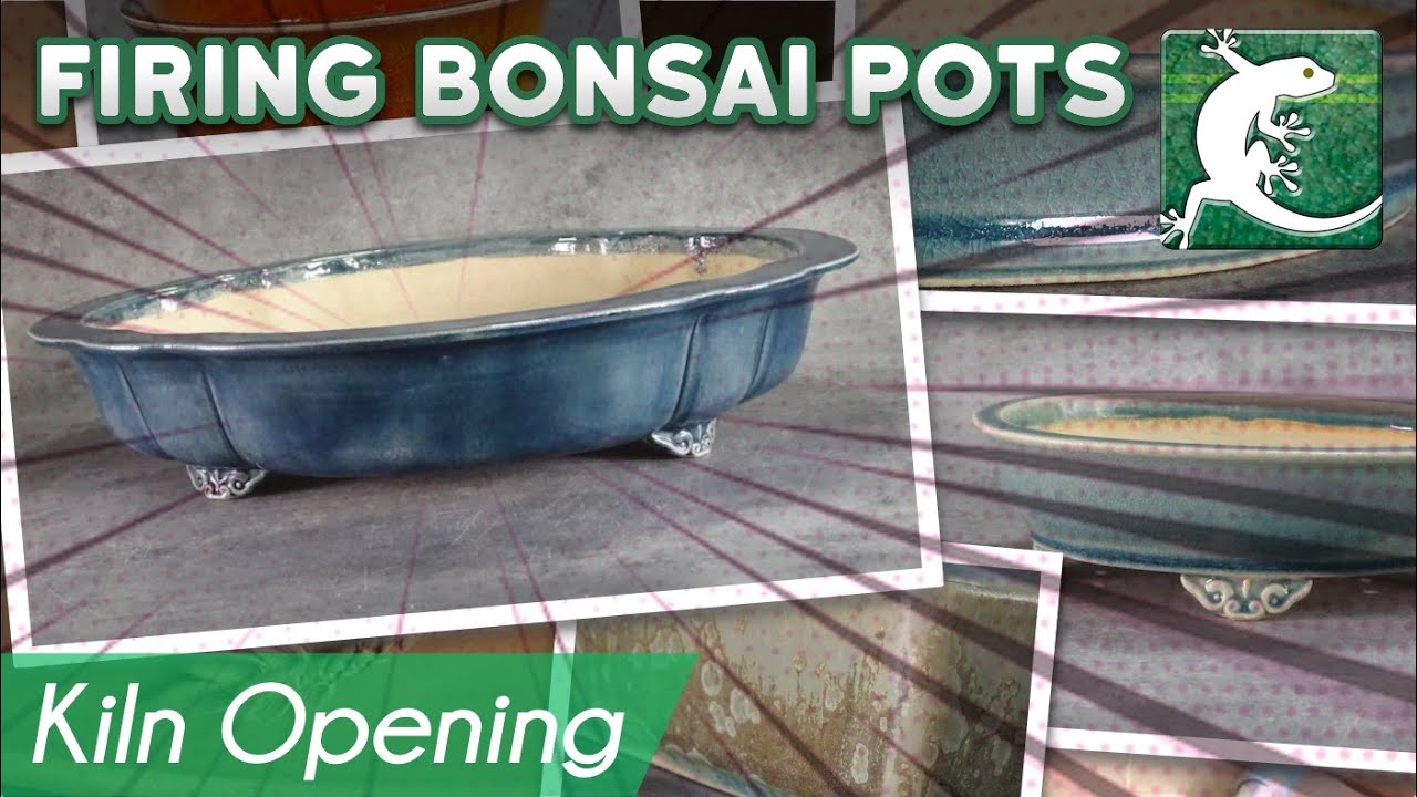 Kiln Opening - Firing bonsai pots