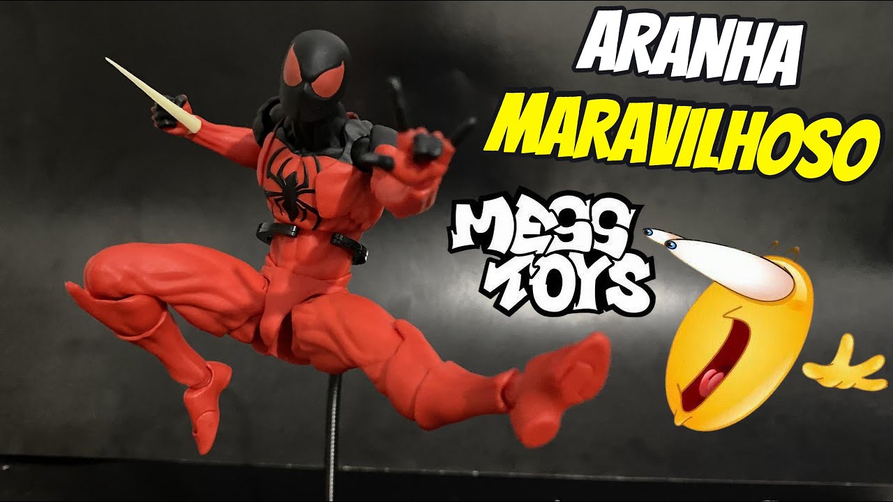 O SCARLET SPIDER MAIS BRABO que eu já vi! 🔥💀 – Mess Toys