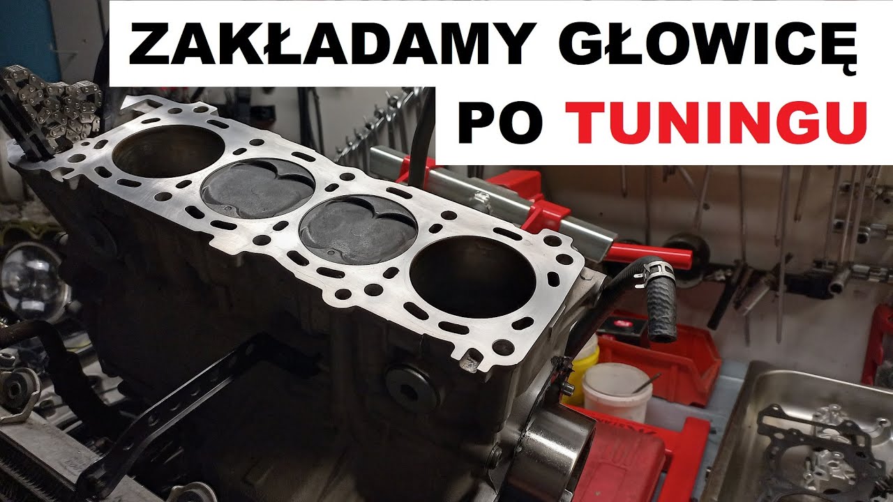 PPS1000 ODC.6 | Składamy silnik po tuningu głowicy
