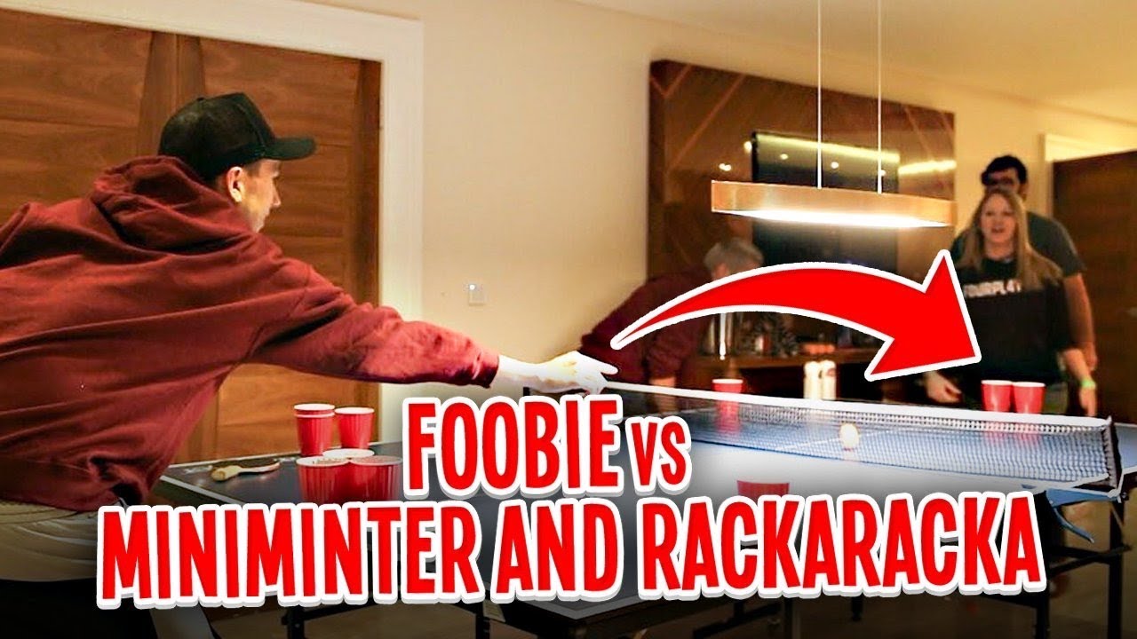 FANGS & DOOBS vs MINIMINTER & RACKARACKA IN AN EPIC CHALLENGE!