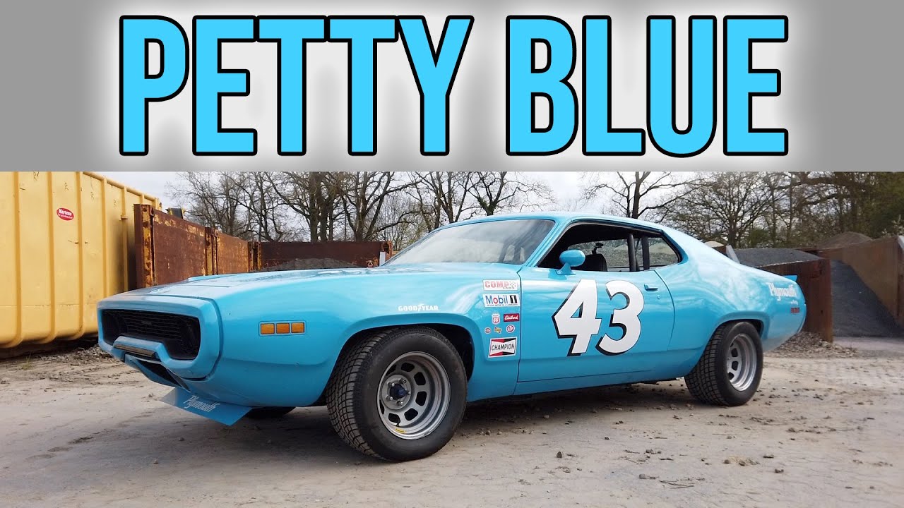 1971 Plymouth Satellite - Petty Blue Nascar