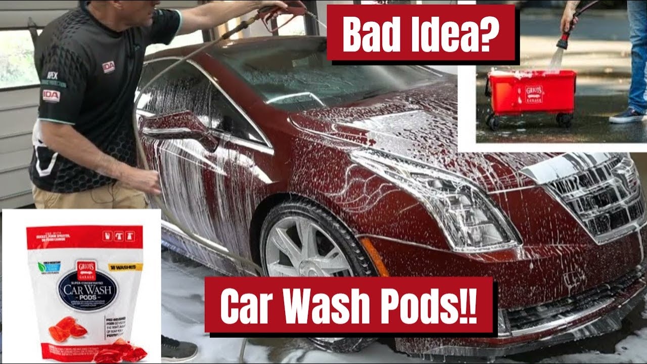 Car Wash Pods For Bucket, Foam Cannon, Foam Gun From Griots Garage!