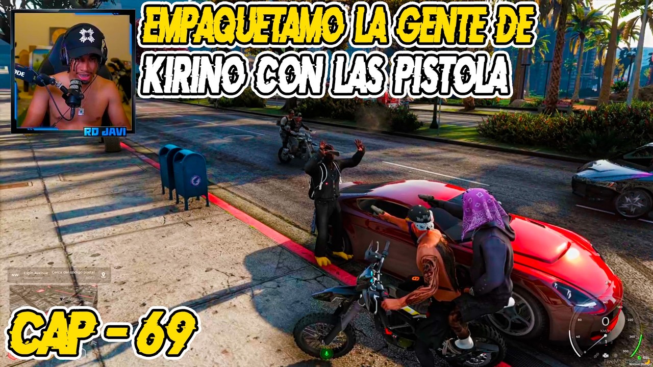 RDJavi: Empaquetamo La Gente de Kirino con las Pistola