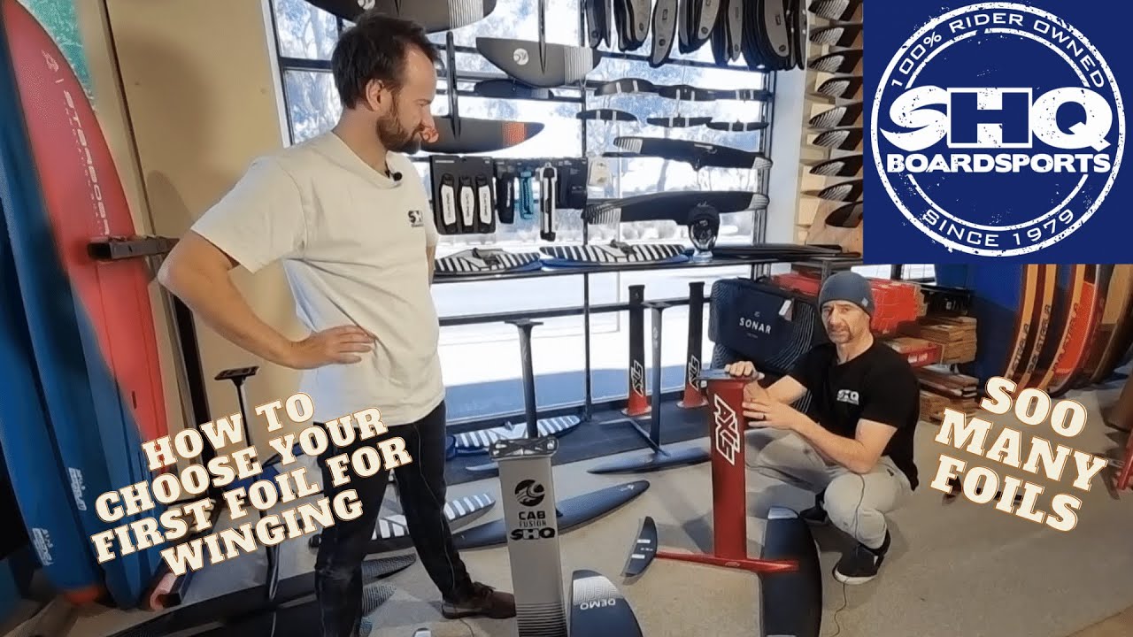 Choose Your First Foil | Beginner Wing Foil  | Axis | Cabrinha Fusion | Fanatic Aero | North Sonar