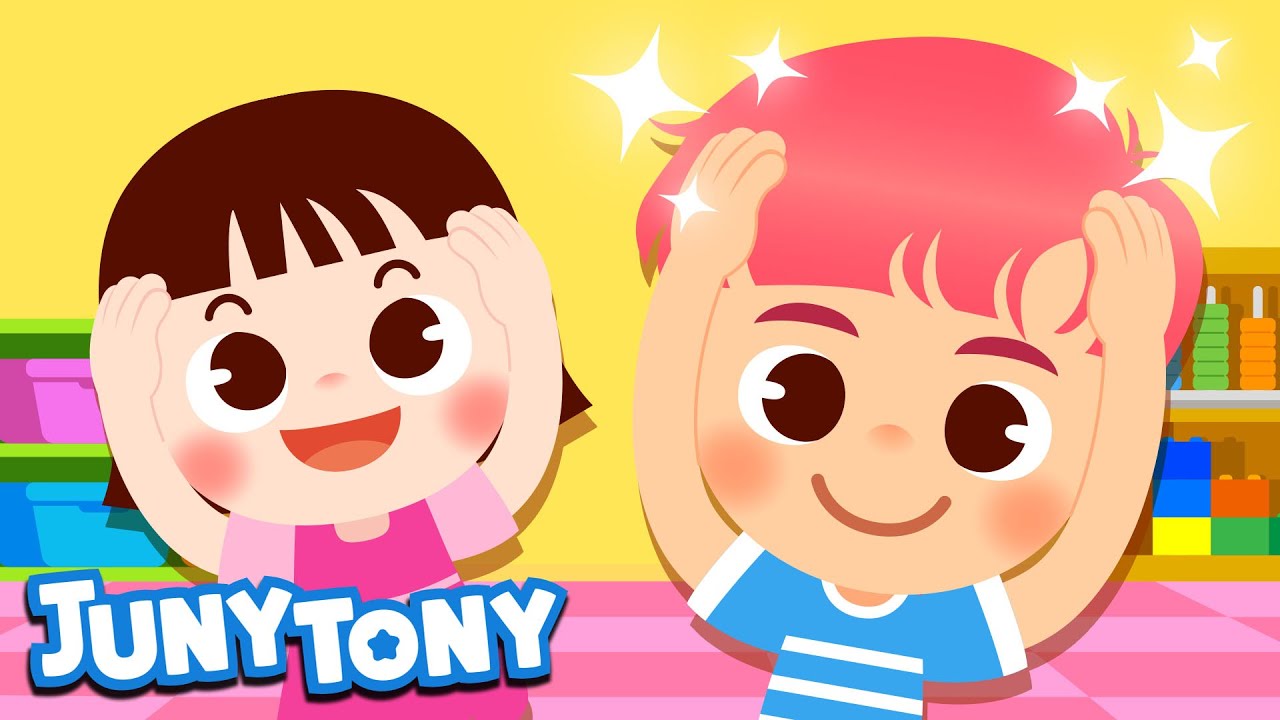 Head, Shoulders, Knees and Toes | Nursery Rhymes | Preschool Songs | Kids Songs | JunyTony