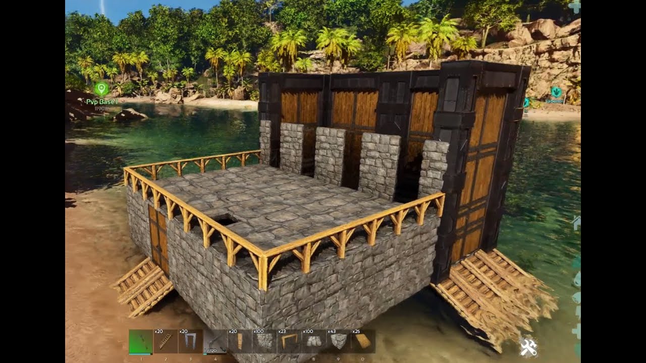 How to build a Taming Raft in Ark Survival Ascended