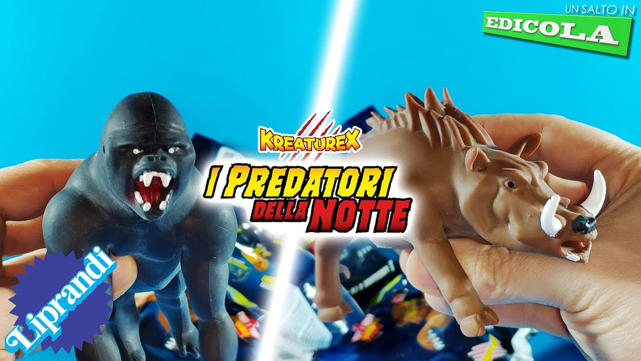 SBABAM - KREATUREX I PREDATORI DELLA NOTTE - UN SALTO IN EDICOLA